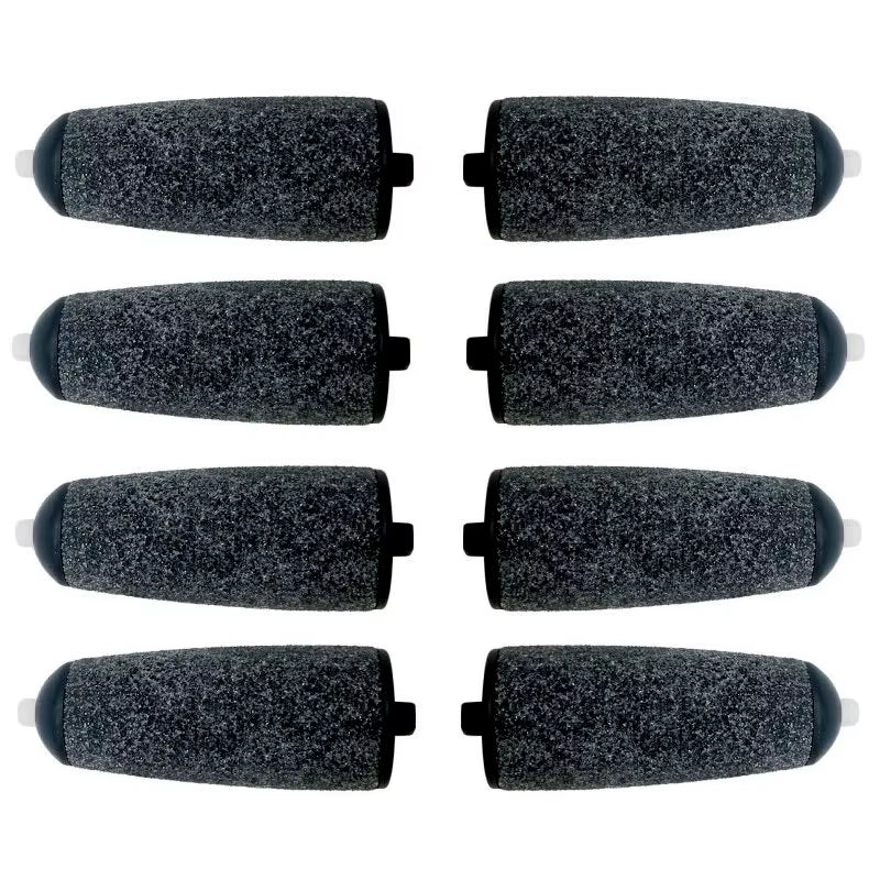 8Pcs Dull Polish Foot Care Tool Heads Hard Skin Remover Refills Replacement Rollers for Heel File Feet Care Tool