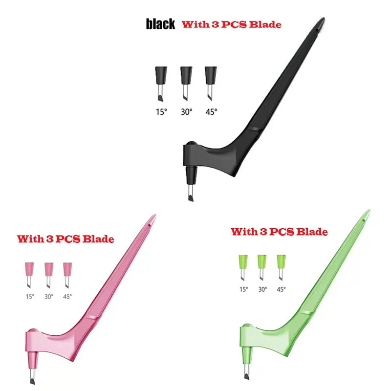 1/3Sets Craft Cutting Tools Kit 360 Degree Rotating Gyro Cutting Tools Art Cutting Tools with Cutting Pen