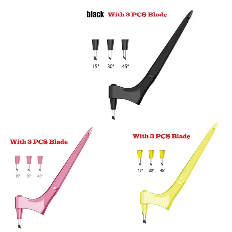 1/3Sets Craft Cutting Tools Kit 360 Degree Rotating Gyro Cutting Tools Art Cutting Tools with Cutting Pen