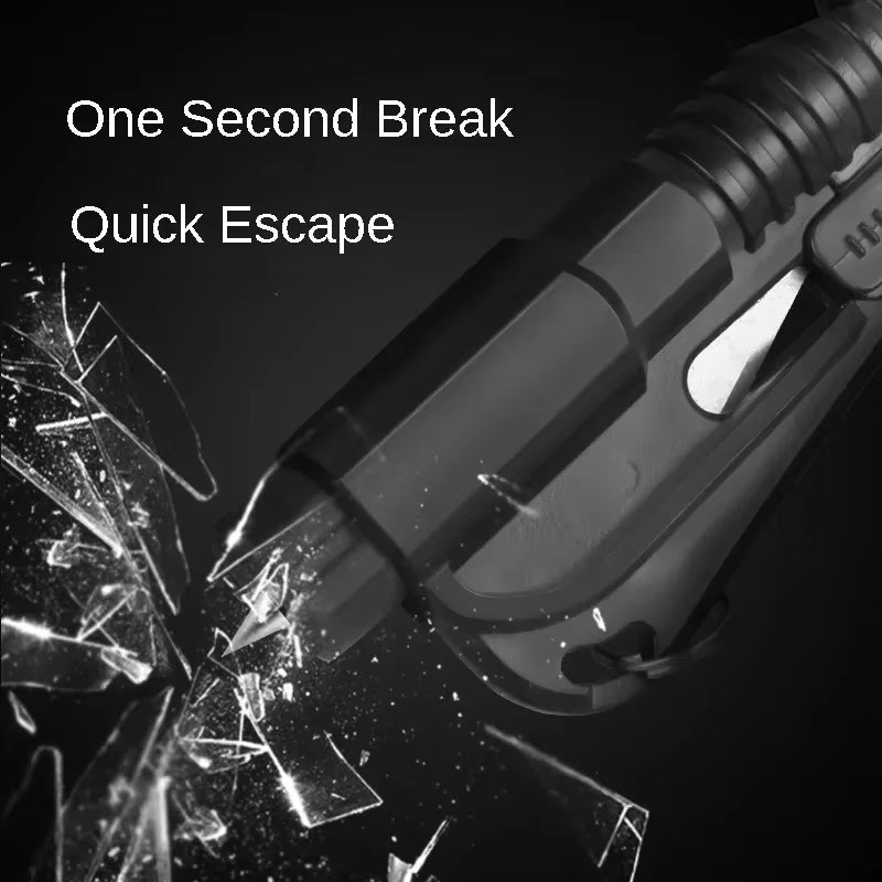 Safety Hammer Car Escape Tool 3-In-1 Window Breaker Seat Belt Cutter Compact Emergency Hammer Escape Tool for Car Accessories