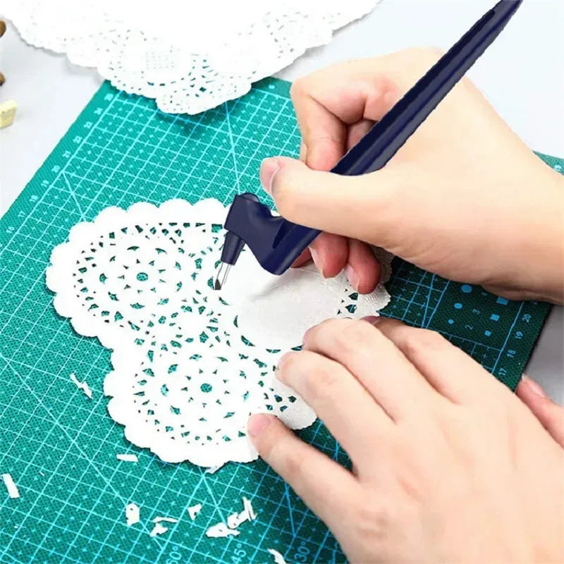 1/3Sets Craft Cutting Tools Kit 360 Degree Rotating Gyro Cutting Tools Art Cutting Tools with Cutting Pen